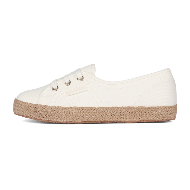 Superga 2345 Ballerina Espadrille Light Beige Gold