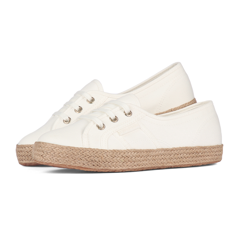 Superga 2345 Ballerina Espadrille Light Beige Gold