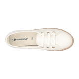 Superga 2345 Ballerina Espadrille Light Beige Gold