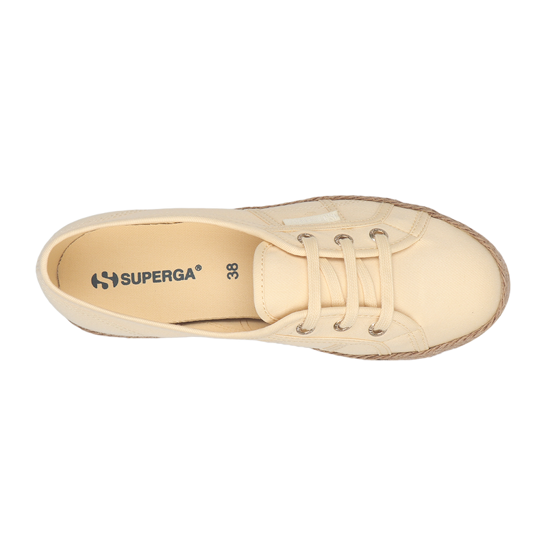 Superga 2345 Ballerina Espadrille Beige Banana