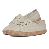 Superga 2345 Ballerina Espadrille Grey Sand Gold