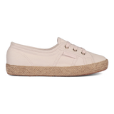 Superga 2345 Ballerina Espadrille Pink Almond Gold