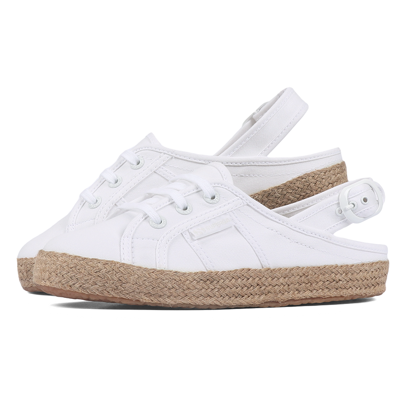 Superga 2933 Sling Back Espadrille White