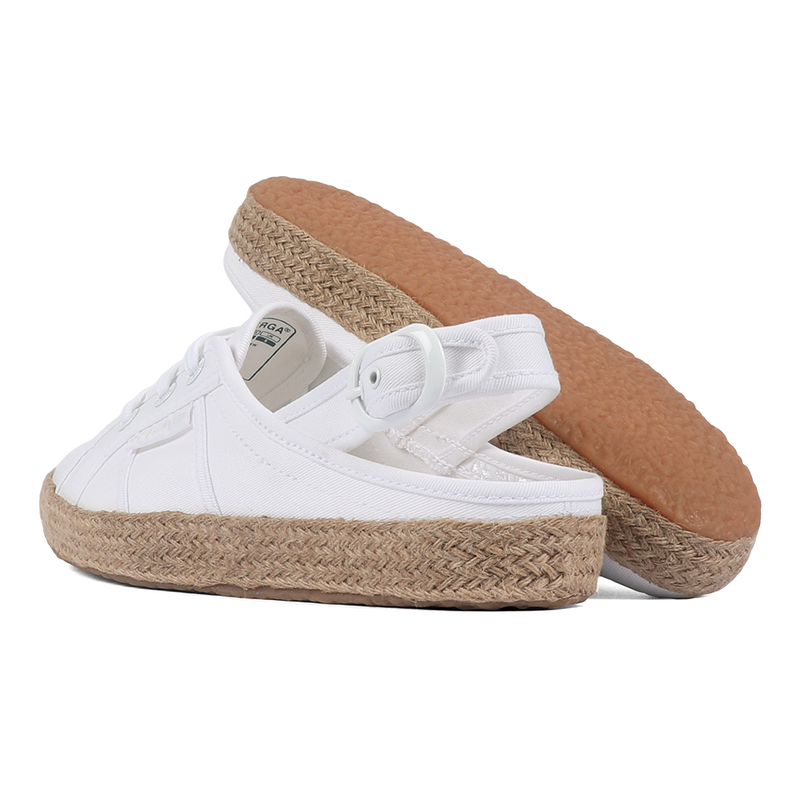 Superga 2933 Sling Back Espadrille White