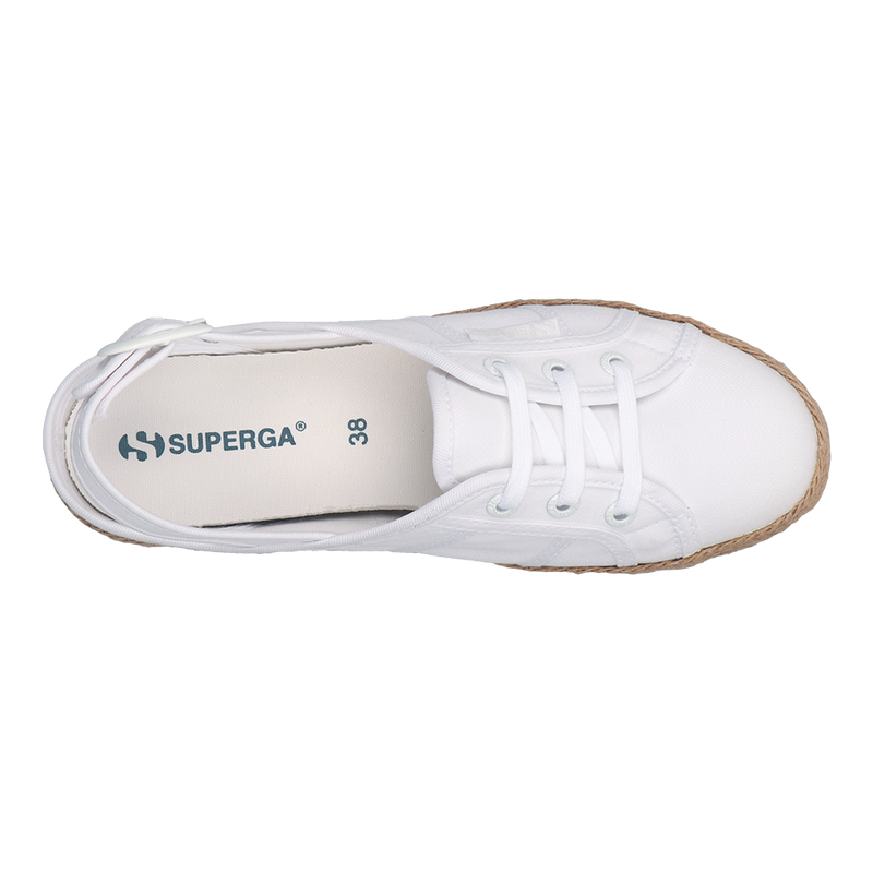 Superga 2933 Sling Back Espadrille White