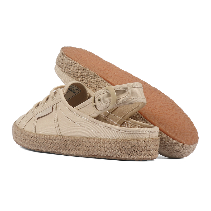 Superga 2933 Sling Back Espadrille Beige Light