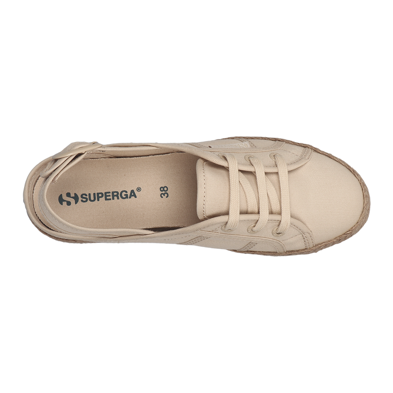 Superga 2933 Sling Back Espadrille Beige Light