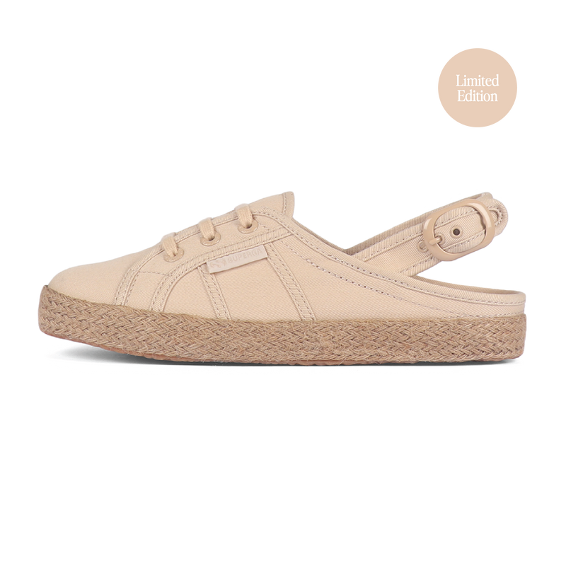 Superga 2933 Sling Back Espadrille Desert Pink