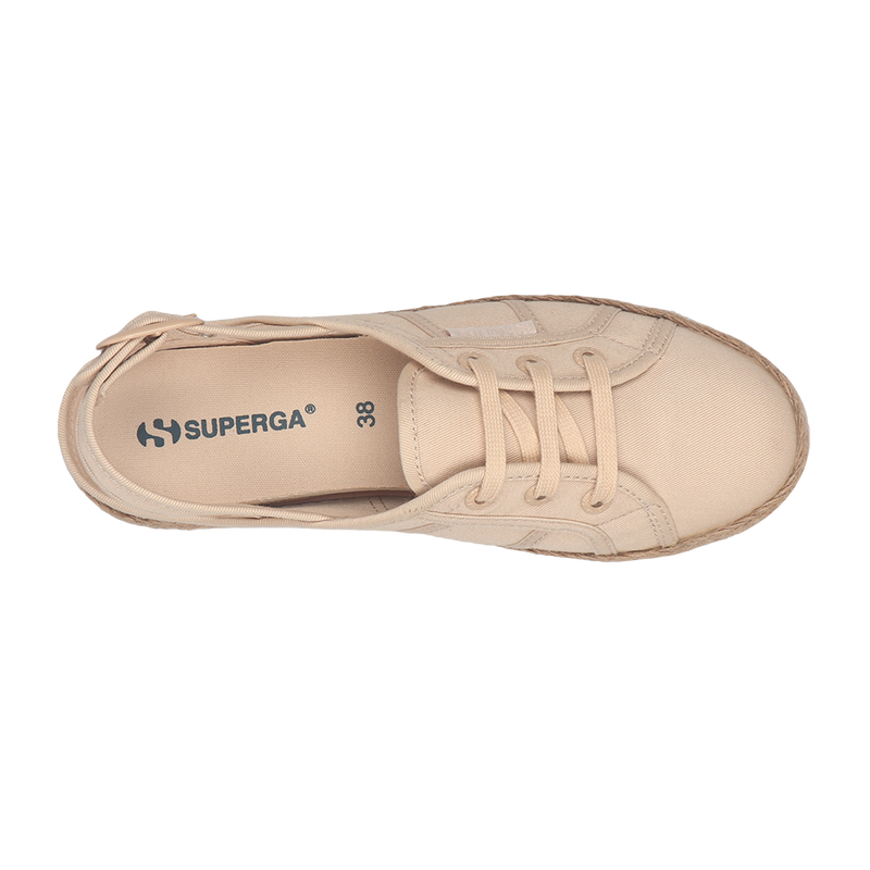 Superga 2933 Sling Back Espadrille Desert Pink