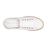 Superga 2750 Espadrille White Rose Gold